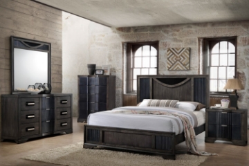 Picture of ORLANDO 3PC/4PC/5PC Bedroom Combo Set in Queen/Eastern King Sizes