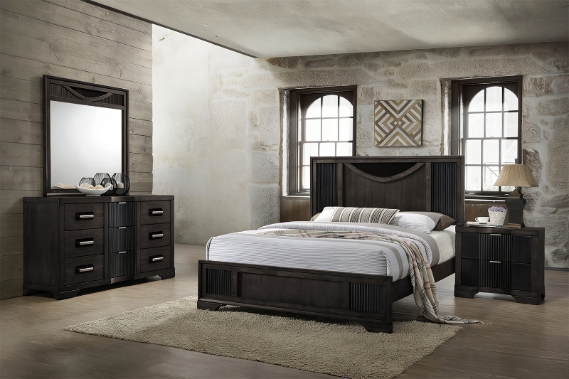 Picture of ORLANDO Bedroom Combo Set in Eastern King Size - 4PC Combo