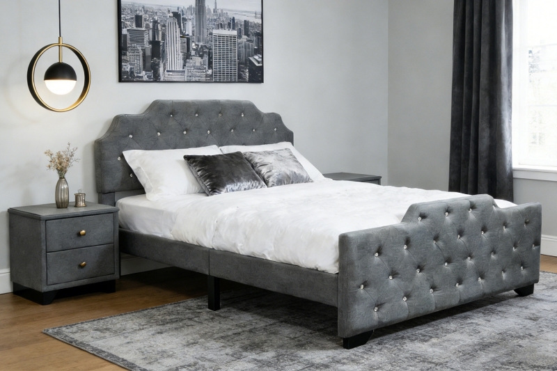 Picture of CORA Bed Frame in Twin/Queen Size 
