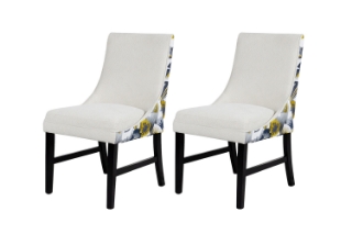 Picture of LANCEY High Back Dining Chair (Beige) - 2 Chairs in 1 Carton