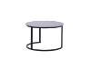 Picture of RADIUS Sintered Stone Table Top Nesting Coffee Table (Grey&Off White)