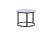 Picture of RADIUS Sintered Stone Table Top Nesting Coffee Table (Grey&Off White)