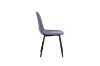 Picture of EMBER Dining Chair with Black Metal Legs - Each