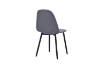 Picture of EMBER Dining Chair with Black Metal Legs - 4 Chairs in 1 Carton
