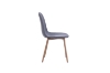 Picture of EMBER Dining Chair with Wood-Tone Metal Legs - 4 Chairs in 1 Carton