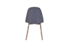 Picture of EMBER Dining Chair with Wood-Tone Metal Legs - 4 Chairs in 1 Carton