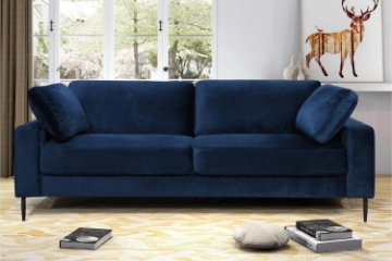 Picture of KASTEN 3 Seater Sofa (Dark Blue) 
