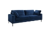 Picture of KASTEN 3 Seater Sofa (Dark Blue) 