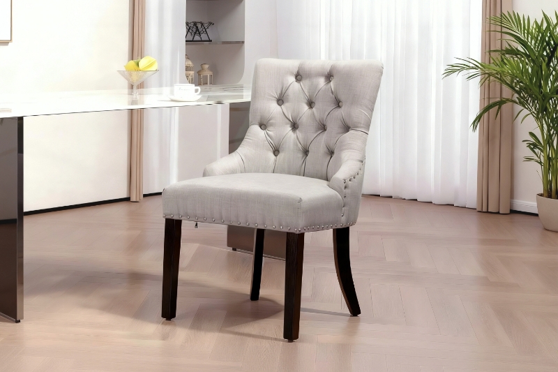 Picture of HALMYN High Back Dining Chair (Light Grey)