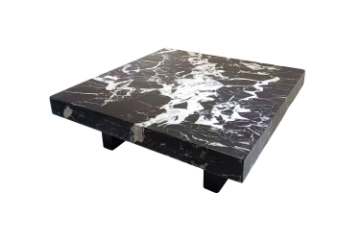 Picture of LUCIANO 100 Microcrystalline Stone Top Square Coffee Table (Dark)