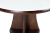 Picture of AURELIO D130 Microcrystalline Stone Top Round Dining Table With Lazy Susan