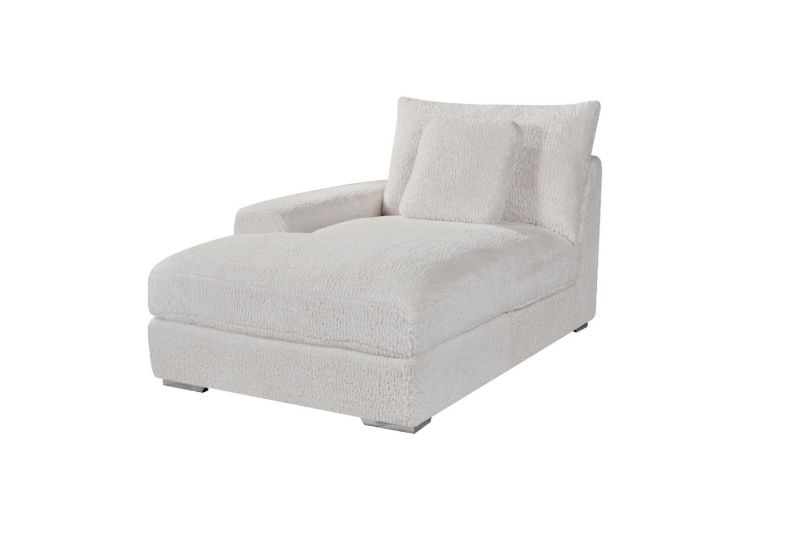 Picture of WINSTON Premium Fabric Modular Sectional Sofa (Beige) - Chaise Facing Left