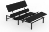 Picture of MOTIONFLEXI Electric Adjustable Bed Base with Memory Foam Mattress Set - Queen Size