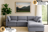 Picture of FAIRFIELD Feather-Filled Sectional Modular Sofa Range - 2PC Combo Set (Cornerx2)
