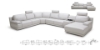Picture of [FLOOR MODEL CLEARANCE] CASTLEFORD 100% Genuine Leather Sectional Sofa (Chaise Facing Right)