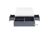 Picture of [FLOOR MODEL CLEARANCE] HANIMONT 47" Coffee Table with LED Lights (Swivel Storage/High Gloss White Top)