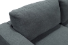 Picture of [FLOOR MODEL CLEARANCE] SIESTA Sectional Sofa (Dark Gray) - Chaise Facing Left