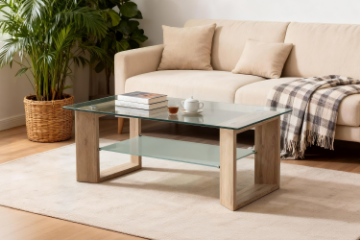 Picture of STARK GLASS COFFEE TABLE