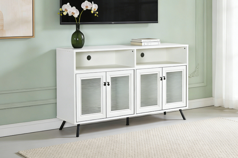 Picture of BAKER 56.5" Tv Stand/Sideboard (Off White)