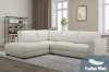 Picture of [FLOOR MODEL CLEARANCE] HEARTLAND Feather Filled Fabric Sectional Sofa - Chaise Facing Left
