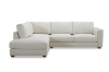 Picture of [FLOOR MODEL CLEARANCE] HEARTLAND Feather Filled Fabric Sectional Sofa - Chaise Facing Left