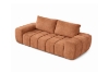 Picture of FABIEN 3/2 Seater Fabric Compressed Sofa Range (Brown)  - 3 Seater (Sofa)
