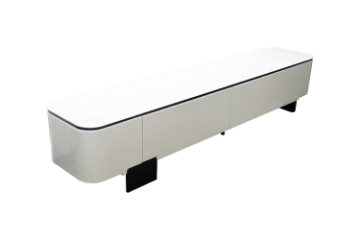 Picture of ARIANNA 78.5" Engineered Stone Top TV Stand with 2-Drawer