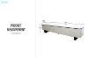 Picture of ARIANNA 200 Engineered Stone Top TV Stand with 2-Drawer