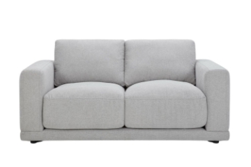 Picture of [FLOOR MODEL CLEARANCE] HUGO Feather Filled Loveseat(Dust, Water & Oil Resistant)