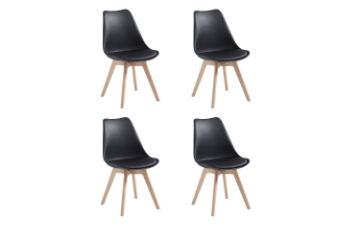 Picture of EFRON Dining Chair (Black) - 4 Chairs in 1 Carton