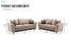 Picture of [FLOOR MODEL CLEARANCE] ARLO Fabric Loveseat