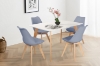 Picture of EFRON 47"/55"/63" 5PC Dining Set (Grey)