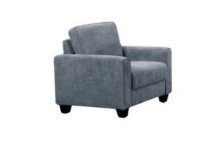 Picture of ANTONIA Fabric Sofa Range (Blue) - 1 Seater (Armchair)