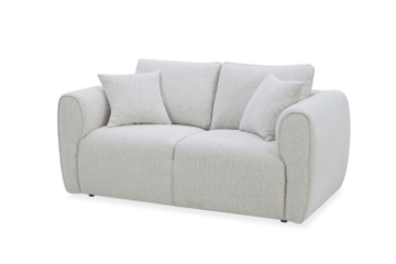 Picture of RIVANO 3/2 Seater Fabric Sofa Range (Off-White) - Loveseat