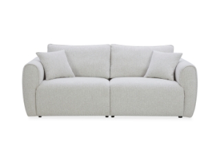 Picture of RIVANO 3/2 Seater Fabric Sofa Range (Off-White) - Sofa