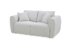 Picture of RIVANO 3/2 Seater Fabric Sofa Range (Off-White) - Loveseat + Sofa Set