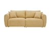 Picture of RIVANO 3/2 Seater Fabric Sofa Range (Yellow) - Sofa