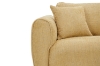 Picture of RIVANO 3/2 Seater Fabric Sofa Range (Yellow) - Loveseat +Sofa Set