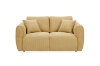 Picture of RIVANO 3/2 Seater Fabric Sofa Range (Yellow) 