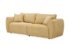 Picture of RIVANO 3/2 Seater Fabric Sofa Range (Yellow) 
