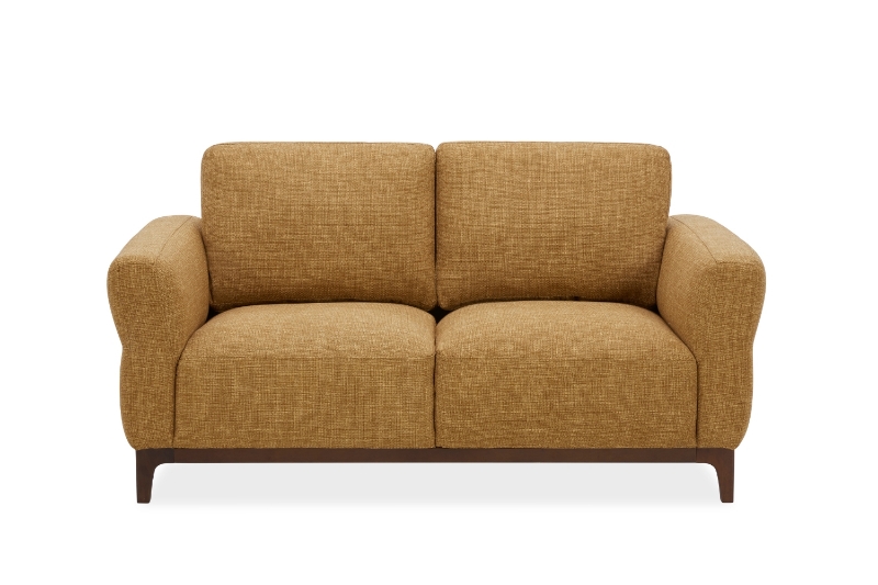 Picture of SPHERE 3/2 Seater Fabric Sofa Range (Brown) - Loveseat
