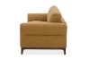 Picture of SPHERE 3/2 Seater Fabric Sofa Range (Brown) - Loveseat + Sofa Set