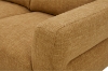 Picture of SPHERE 3/2 Seater Fabric Sofa Range (Brown) - Loveseat + Sofa Set