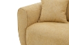 Picture of RIVANO 3/2 Seater Fabric Sofa Range (Yellow) - Loveseat
