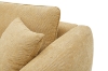 Picture of RIVANO 3/2 Seater Fabric Sofa Range (Yellow) - Loveseat