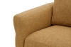 Picture of SPHERE 3/2 Seater Fabric Sofa Range (Brown) - Loveseat