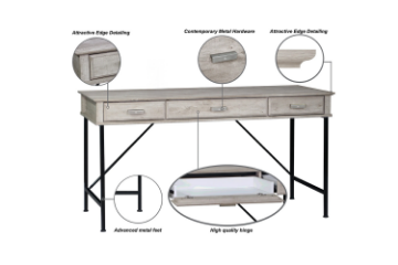 Picture of MAESTRO 3-Drawers Office Study Writing Desk