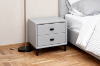 Picture of HOVER 2-Drawer Nightstand (Silver Grey)