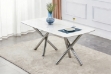 Picture of MANTIX 71" Tempered Glass Top Dining Table