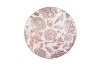 Picture of 371-006/007/008/009/010/011/012 Peony Placemat with White/Blue/Black Base 15"